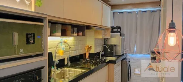 Apartamento com 2 Quartos à venda, 56m² no Jardim Santa Izabel, Hortolândia