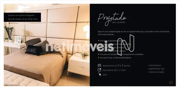 Apartamento com 2 Quartos à venda, 55m² no Cruzeiro, Belo Horizonte
