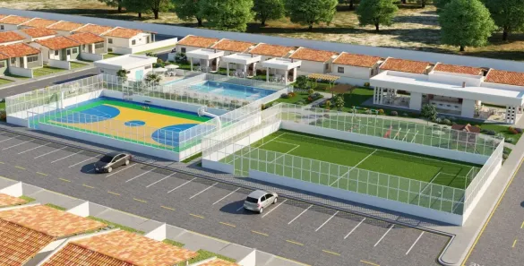 Casa de Condomínio com 2 Quartos à venda, 48m² no Araçagy, São José de Ribamar