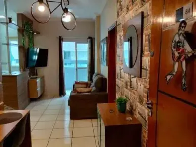 Apartamento com 1 Quarto para alugar, 40m² no Boqueirão, Praia Grande