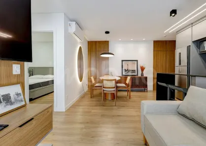 Apartamento com 2 Quartos para alugar, 70m² no Praia Brava de Itajaí, Itajaí