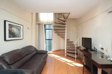 Apartamento com 1 Quarto para alugar, 42m² no Savassi, Belo Horizonte