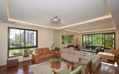 Apartamento com 4 Quartos para alugar, 330m² no Vila Suzana, São Paulo