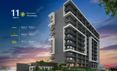 Apartamento com 1 Quarto à venda, 36m² no Jardim Alto da Boa Vista, Presidente Prudente