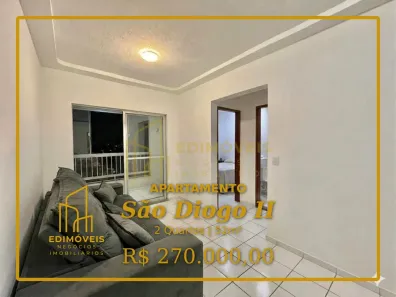 Apartamento com 2 Quartos à venda, 52m² no São Diogo II, Serra