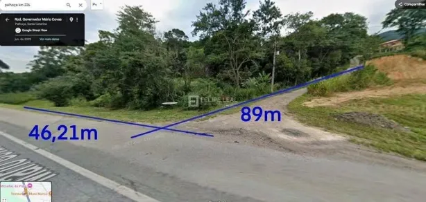 Lote/Terreno à venda, 4465m² no Praia de Fora, Palhoça