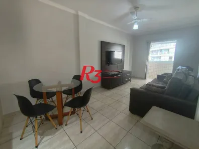 Apartamento com 1 Quarto para alugar, 44m² no José Menino, Santos