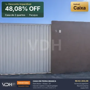 Casa com 2 Quartos à venda, 63m² no Pacajus, Pacajus