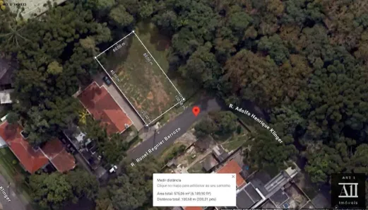 Lote/Terreno à venda, 575m² no Abranches, Curitiba