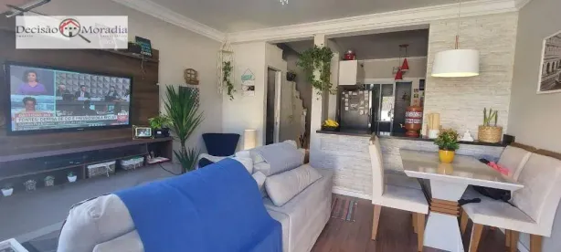 Casa de Condomínio com 2 Quartos à venda, 60m² no Chácara Canta Galo, Cotia