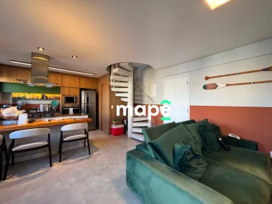 Apartamento com 2 Quartos à venda, 83m² no Ponta da Praia, Santos