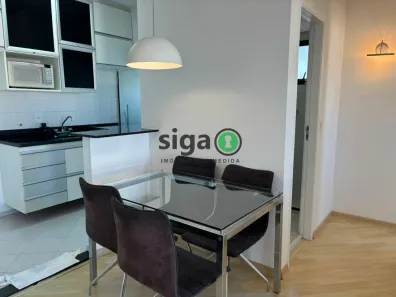 Apartamento com 1 Quarto para alugar, 55m² no Chácara Santo Antônio (Zona Sul), São Paulo