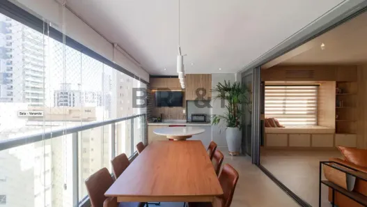 Apartamento com 3 Quartos para venda ou aluguel, 141m² no Brooklin Paulista, São Paulo