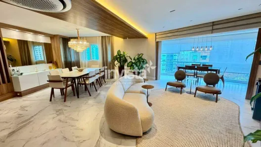 Apartamento com 3 Quartos à venda, 200m² no Ponta da Praia, Santos