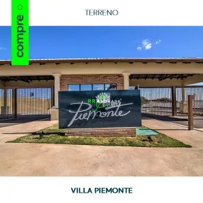 Lote/Terreno à venda, 339m² no Villa Piemonte I, Franca
