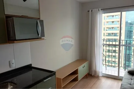 Apartamento com 1 Quarto para alugar, 27m² no Campo Belo, São Paulo