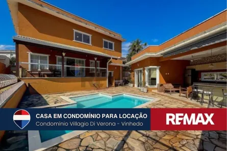 Casa de Condomínio com 5 Quartos para alugar, 499m² no Bosque, Vinhedo