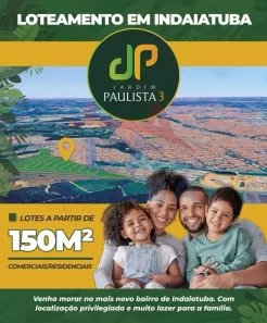 Lote/Terreno à venda, 150m² no Jardim Paulista II, Indaiatuba