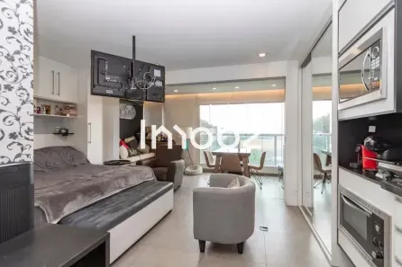 Kitnet com 1 Quarto à venda, 36m² no Brooklin Paulista, São Paulo
