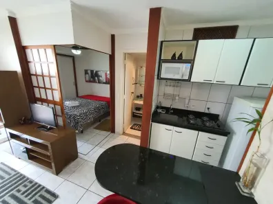 Flat com 1 Quarto para venda ou aluguel, 35m² no Moema, São Paulo