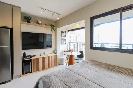 Apartamento com 1 Quarto à venda, 25m² no Campo Belo, São Paulo