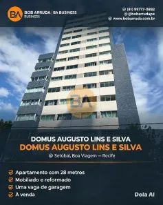 Apartamento com 1 Quarto à venda, 28m² no Boa Viagem, Recife