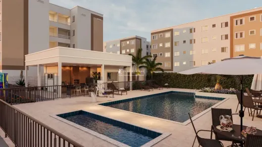 Apartamento com 2 Quartos à venda, 42m² no Urucunema, Eusébio