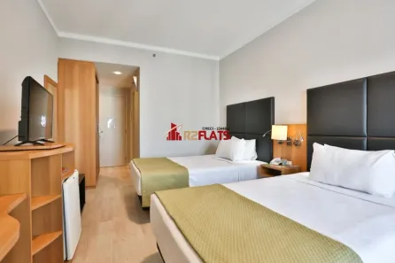 Flat com 1 Quarto à venda, 26m² no Indianópolis, São Paulo