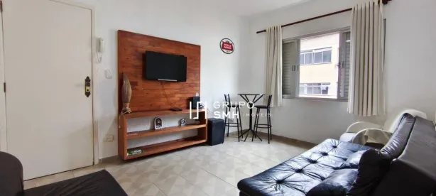 Apartamento com 1 Quarto à venda, 50m² no Vila Alzira, Guarujá