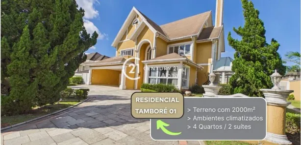 Casa de Condomínio com 4 Quartos para alugar, 650m² no Residencial Tamboré, Barueri