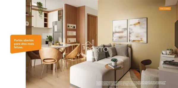 Apartamento com 2 Quartos à venda, 39m² no Jardim Diamante, Piracicaba