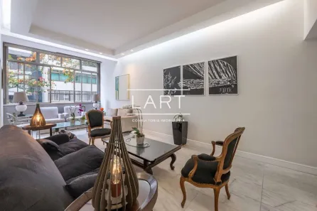Apartamento com 3 Quartos para alugar, 130m² no Leblon, Rio de Janeiro