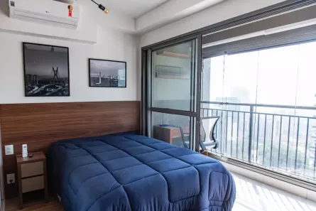 Kitnet com 1 Quarto à venda, 25m² no Indianópolis, São Paulo
