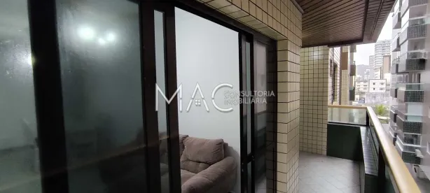 Apartamento com 2 Quartos para alugar, 90m² no Canto do Forte, Praia Grande