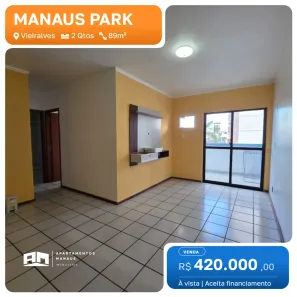 Apartamento com 2 Quartos à venda, 89m² no Nossa Senhora das Graças, Manaus
