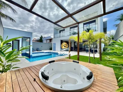 Casa de Condomínio com 5 Quartos à venda, 440m² no Jardim Acapulco, Guarujá