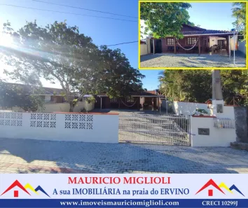 Casa com 4 Quartos à venda, 138m² no Praia do Ervino, São Francisco do Sul