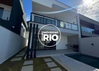 Casa de Condomínio com 4 Quartos à venda, 202m² no Vargem Pequena, Rio de Janeiro