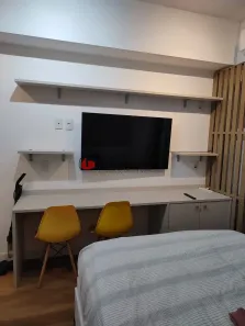 Flat com 1 Quarto para alugar, 21m² no Santa Paula, São Caetano do Sul