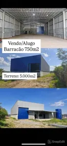 Galpão/Depósito/Armazém para alugar, 750m² no Éden, Sorocaba