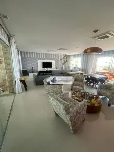 Cobertura com 4 Quartos para alugar, 289m² no Mar e Céu, Guarujá