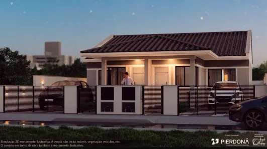 Casa com 2 Quartos à venda, 50m² no Guarda do Cubatão, Palhoça