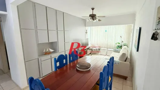 Apartamento com 2 Quartos à venda, 99m² no Gonzaga, Santos