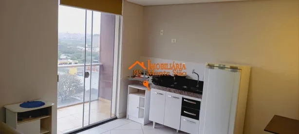 Apartamento com 1 Quarto para alugar, 36m² no Vila Augusta, Guarulhos