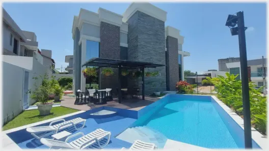 Casa de Condomínio com 4 Quartos à venda, 344m² no Altiplano Cabo Branco, João Pessoa