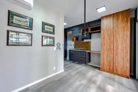 Apartamento com 1 Quarto para alugar, 28m² no Vila Firmiano Pinto, São Paulo