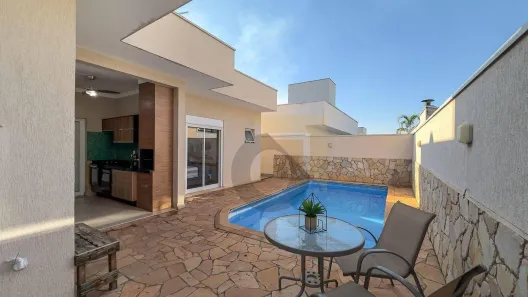 Casa de Condomínio com 3 Quartos à venda, 145m² no Residencial Real Parque Sumaré, Sumaré