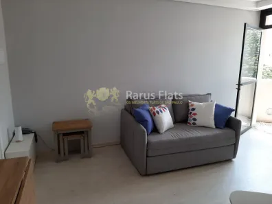 Flat com 1 Quarto para alugar, 37m² no Indianópolis, São Paulo