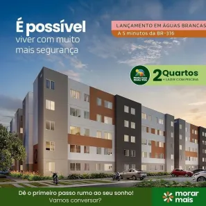 Apartamento com 2 Quartos à venda, 38m² no Águas Brancas, Ananindeua