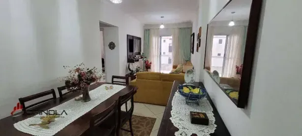 Apartamento com 2 Quartos à venda, 79m² no Caiçara, Praia Grande